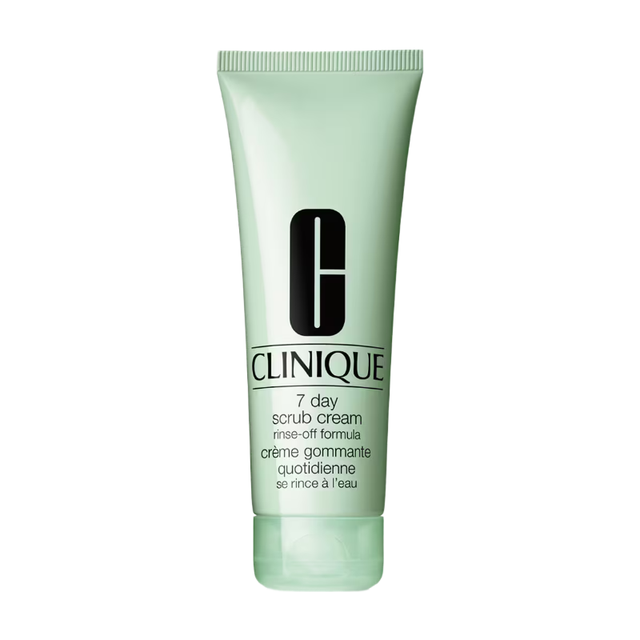 Clinique 7 Day Scrub Cream Rinse-Off Formula 100ml: Daily Gentle Exfoliator for Smooth, Refreshed Skin