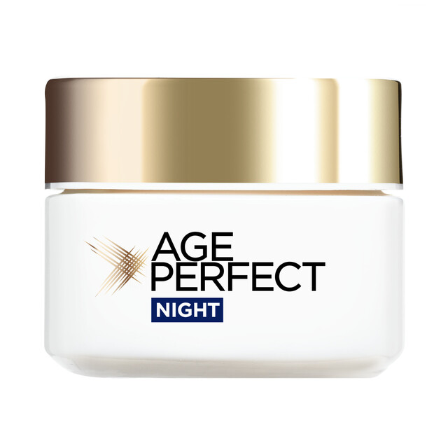 L'Oréal Paris Age Perfect Anti-Sagging Collagen Expert Night Cream for Retightening & Hydration - 50ml