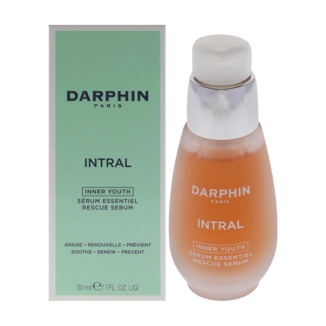 Darphin Intral Inner Youth Rescue Serum: Anti-Redness Soothing Calming Treatment for Sensitive Skin, 30 ml