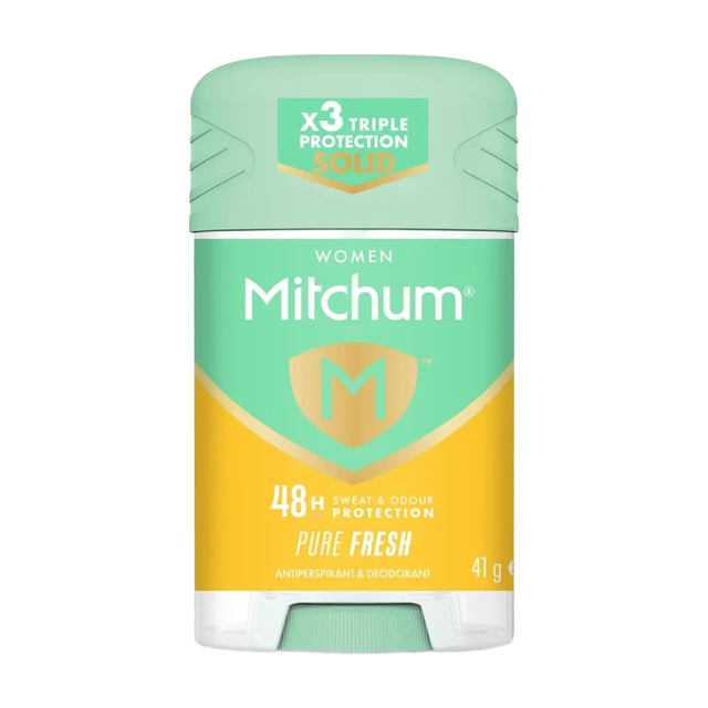 Mitchum Women's Pure Fresh Anti-Perspirant Deodorant Stick for Long Lasting Odor and Wetness Protection, 41g