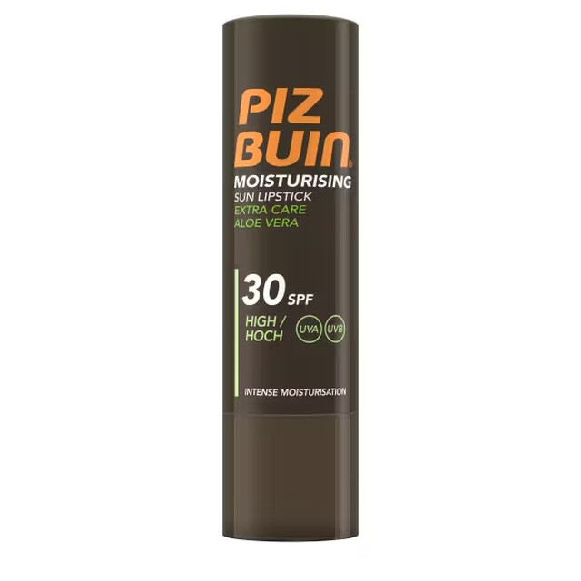 Piz Buin Lipstick - Aloe Vera SPF30 4.9g Hydrating Lip Color with Sunscreen Protection for Lips | Makeup