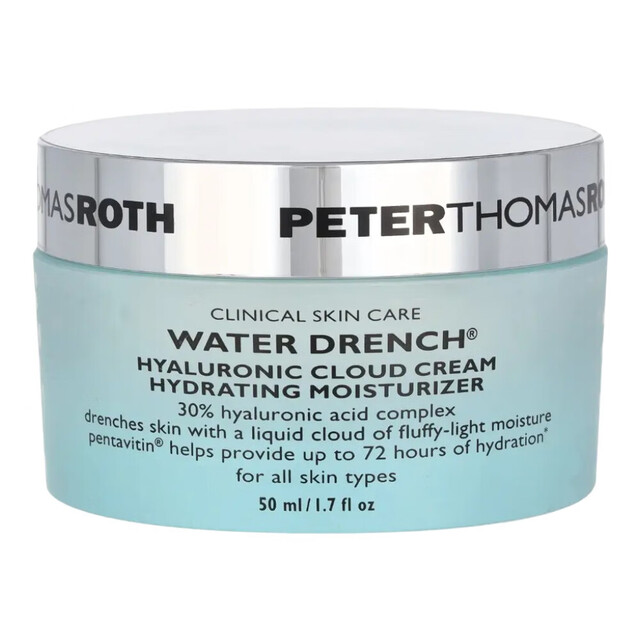 Peter Thomas Roth Water Drench Hyaluronic Cloud Cream Hydrating Moisturizer For A Plump, Refreshed, Dewy Looking Complexion 50ml