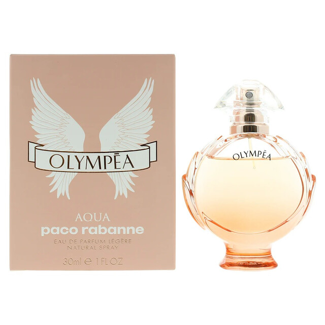 Paco Rabanne Olympea Eau de parfum 30ml Women's Perfume, a Solar Oriental Fragrance with Vanilla & Salted Notes