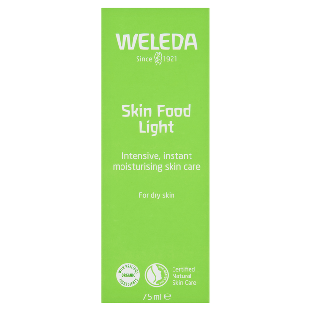 Weleda Skin Food Light Nourishing Cream 75ml - Intensely Hydrating Face Moisturizer for All Skin Types