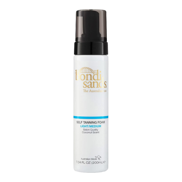 Bondi Sands Self Tan Foam Light/Medium: 200ml Personal Care Sunless Tanning Lotion for A Natural, Sun-Kissed Glow