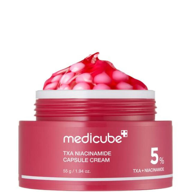 Medicube Capsule Cream | TXA & Niacinamide Moisturizing Cream for Face, Fades Dark Spots & Hydrates Skin, 55g