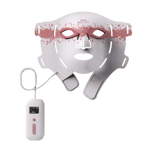 RENPHO LED Light Therapy Mask with 432 Medical Grade LEDs, 5 Intensities & 4 Modes for Facial Skincare