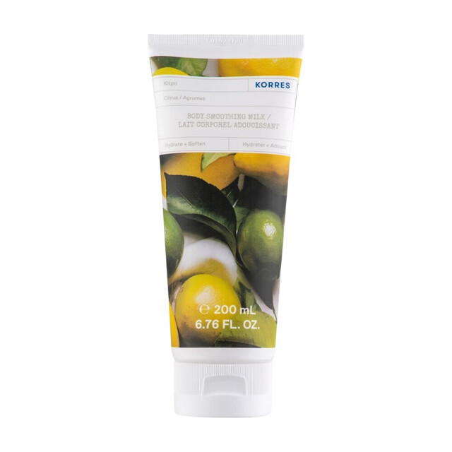 Korres Body Care Skin Care Citrus Body Milk - 200ml Ultra-Hydrating & Nourishing for Soft & Smooth Skin