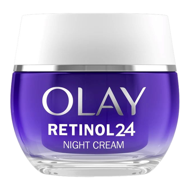 OLAY Retinol Night Cream for Face 50ML - Anti-Aging & Hydrating Moisturizer for Wrinkles & Fine Lines