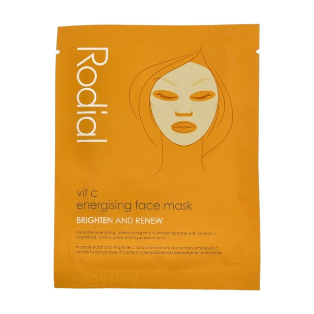 Rodial Vitamin C Brightening Sheet Mask - Intense Hydration & Radiance Boosting Treatment for All Skin Types