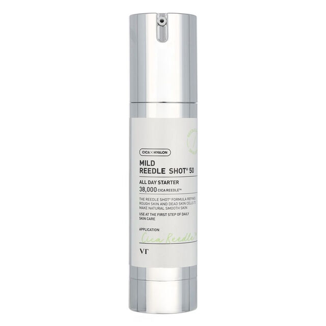 VT Cosmetics Reedle Shot 50 50ml - Anti-Aging Ampoule Serum for Face Care, Hydrating & Firming Skin Treatment