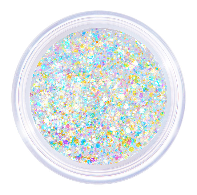 UNLEASHIA Glitter Gel Mini: No.2 Starlit Chaser | 4g Sparkling Vegan & Cruelty-Free Body Makeup for Festivals & Parties