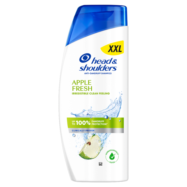 Head & Shoulders Apple Fresh Anti-Dandruff Shampoo for Daily Use, 750ml Bottle for Clean & Healthy Hair