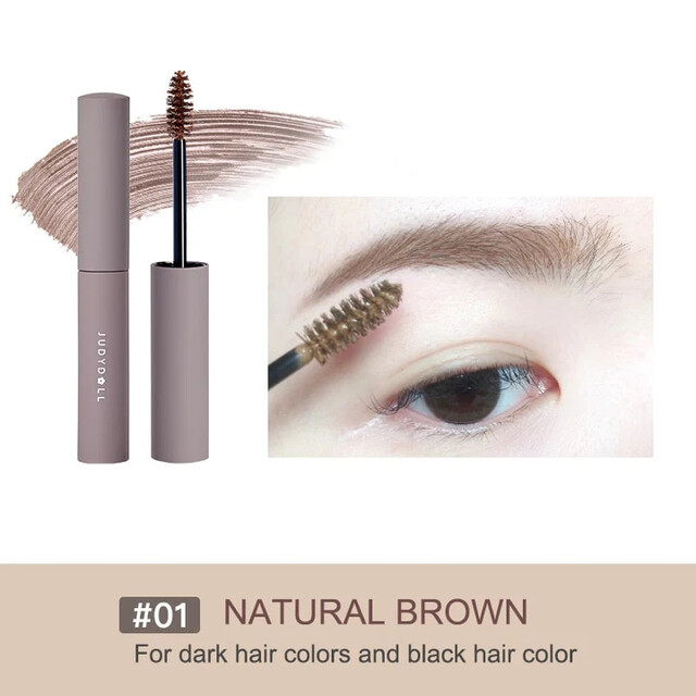 Judydoll Eyebrow Pencil - Waterproof & Long-Lasting Defining Makeup for Brows in Shade 01 Natural Brown
