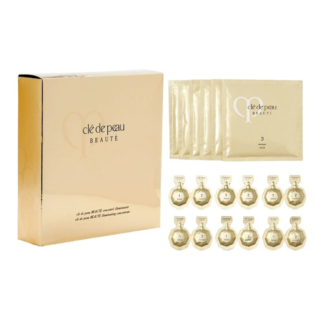 Clé de Peau Beauté Beauty Gift Set: CPB Illuminating Concentrate 6-Piece Luxury Skincare Collection