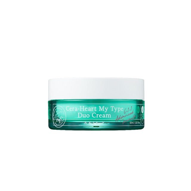 AXIS-Y Face Care Moisturizing Cream: Cera-Heart My Type Duo Cream 60ml for Nourished & Hydrated Skin