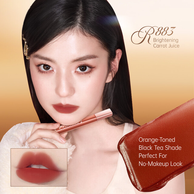 COLORKEY Lip Cream: Long Lasting Liquid Lipstick in R888 Russet Red-Brown Tea | Moisturizing & Velvety Matte Finish