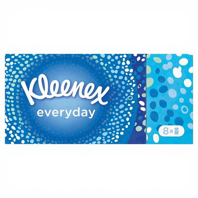 KLEENEX Everyday 8 paquets de 9 mouchoirs de poche
