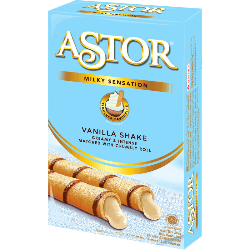 Wafer Roll Vanilla Flavour 40g