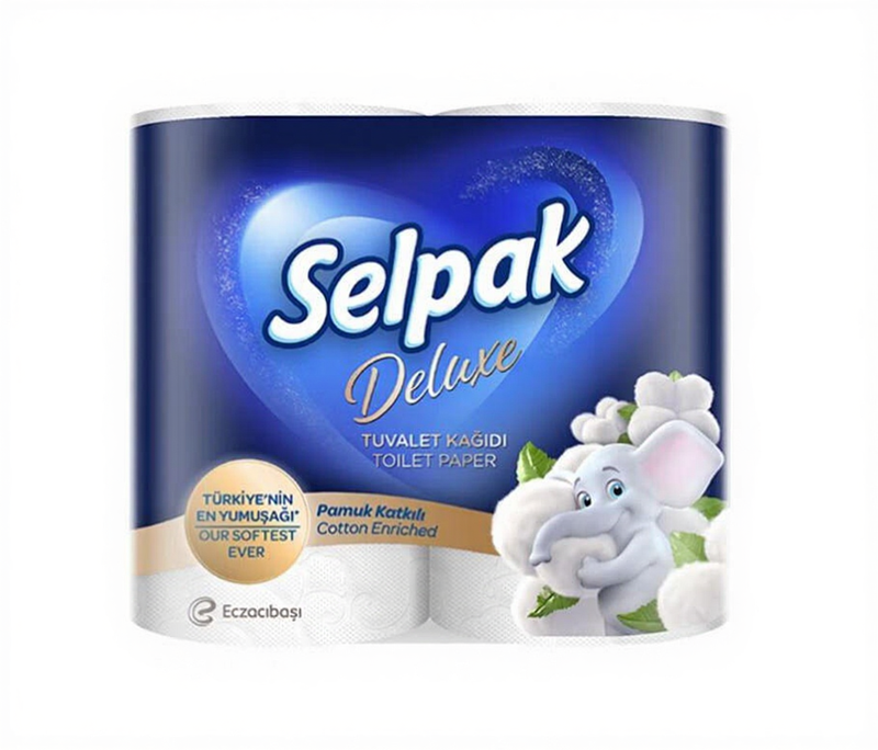 Selpak Wc Papier deluxe 8 Rollen