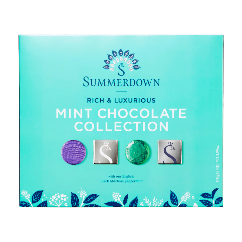 Summerdown Dark Mint Chocolate Collection 170G