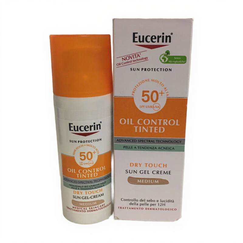 Eucerin Getönte Gesichts-Gel-Creme SPF50+ Sebum-Kontrolle