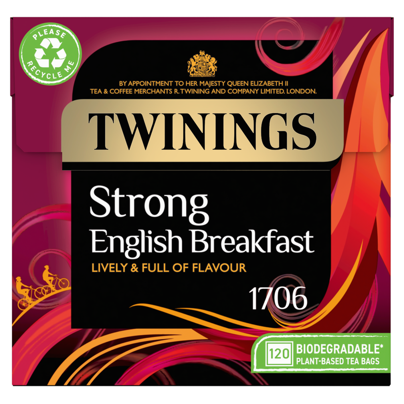 English Strong Breakfast 120 Tea Bags 375g