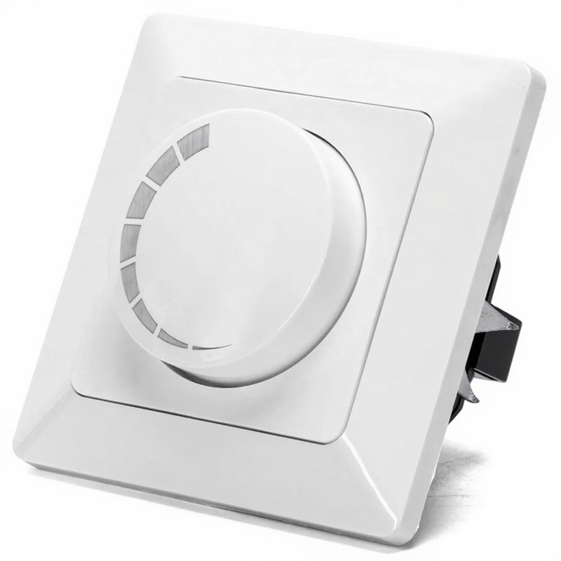Aigostar Wall switch/Functional unit/LED dimmer switch/flush mounted/White/PC/ES