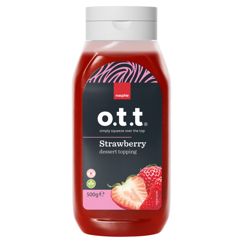 OTT Strawberry Dessert Topping 500g