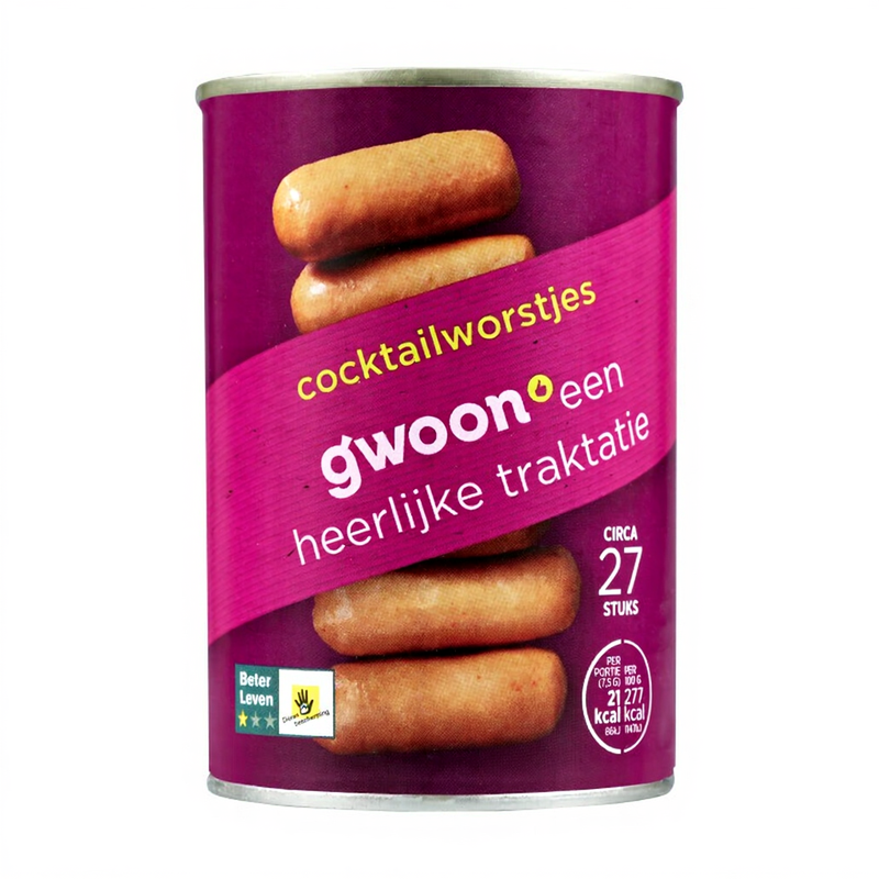 G'woon Cocktailworstjes - 400 g