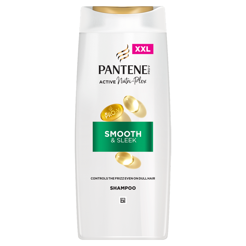 Pro-V Active Nutri-Plex Smooth & Sleek Shampoo 700ml for Frizzy, Dull Hair