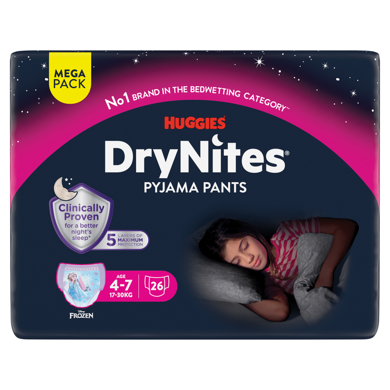 DryNites Pyjama Pants 4-7 Years 26 pack