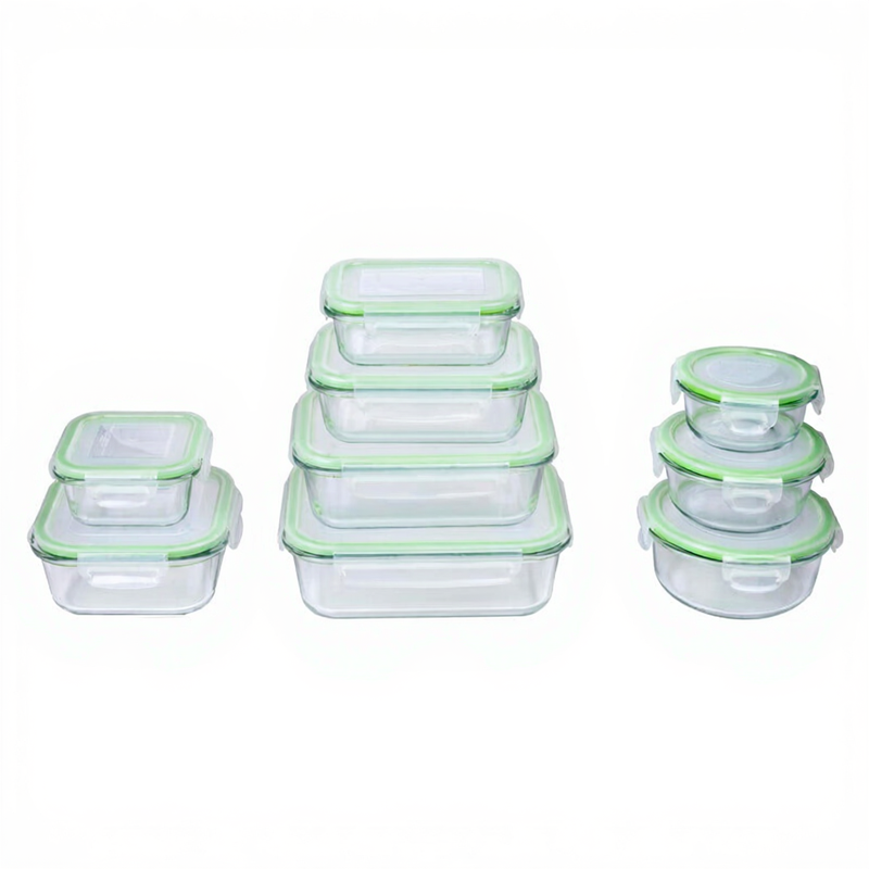 Alpina 18-teiliges Lebensmittelbehälter-Set, 9 Größen