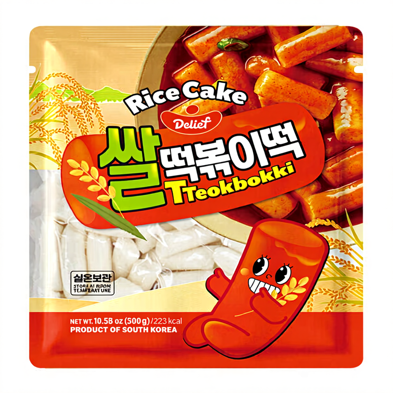 Delief Tteokbokki-rijstcake 300g