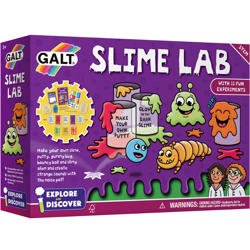Slime Lab Explore & Discover Science Kit for Kids