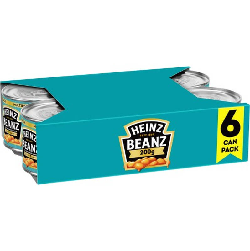 Beanz 6Pk 200g