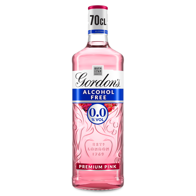 Premium Pink Alcohol Free Spirit 0% Vol 70cl Bottle