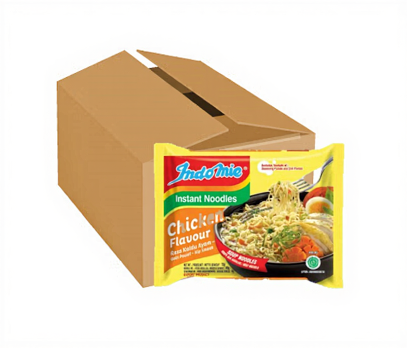 Indomie noedels kip 8x(5x70 g) 1 doos