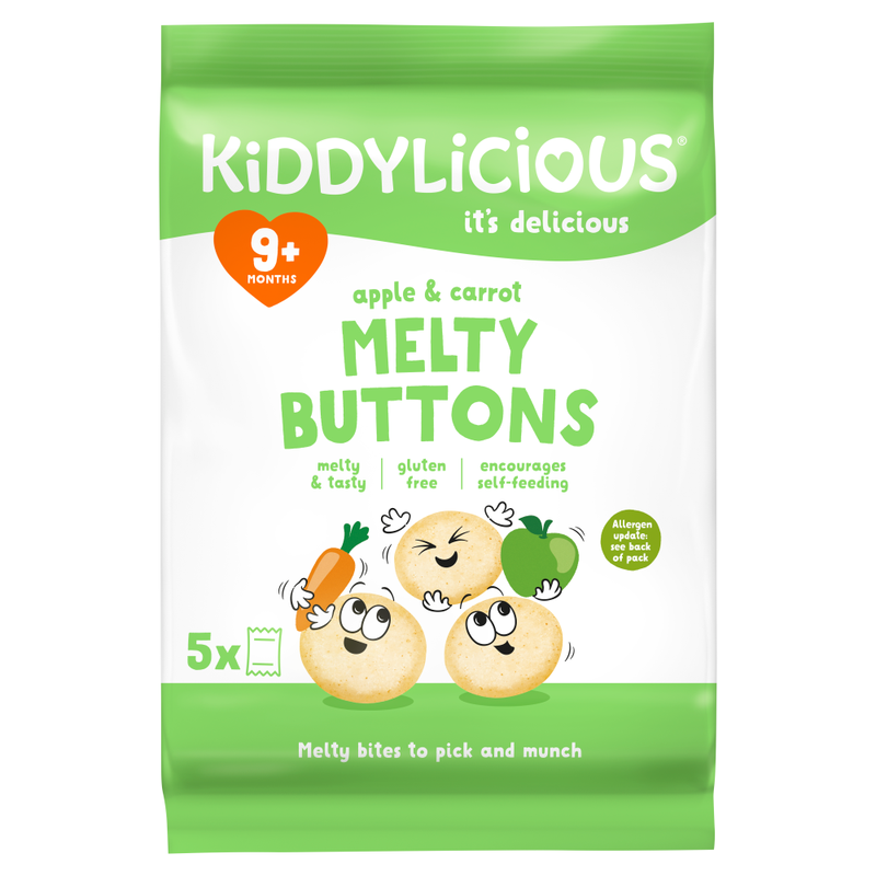 Apple & Carrot Melty Buttons 9+ Months 30g