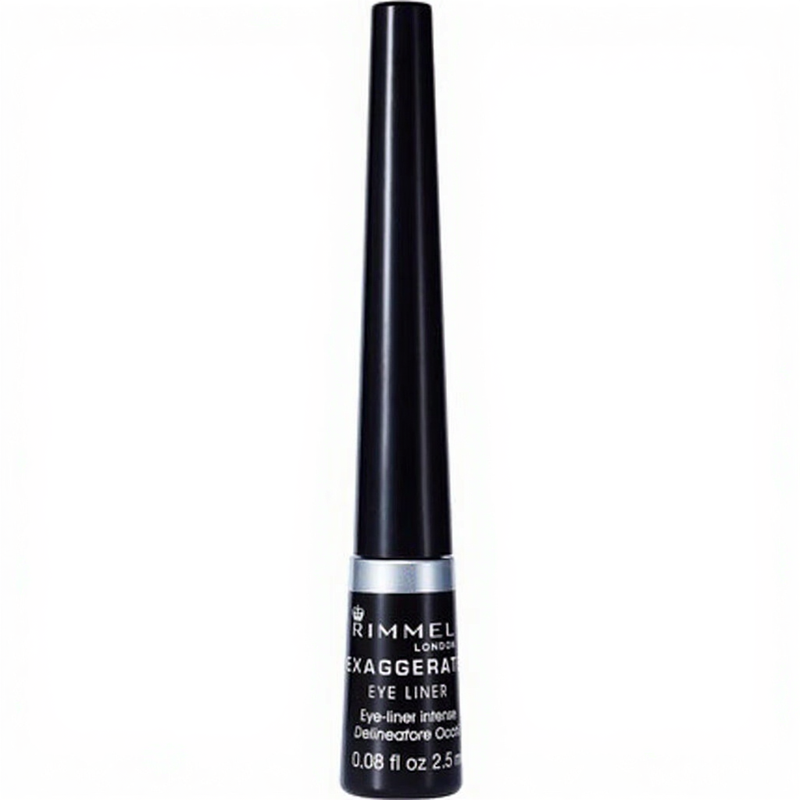 Rimmel London Exaggerate Flüssiger Eyeliner Schwarz 2,5ml