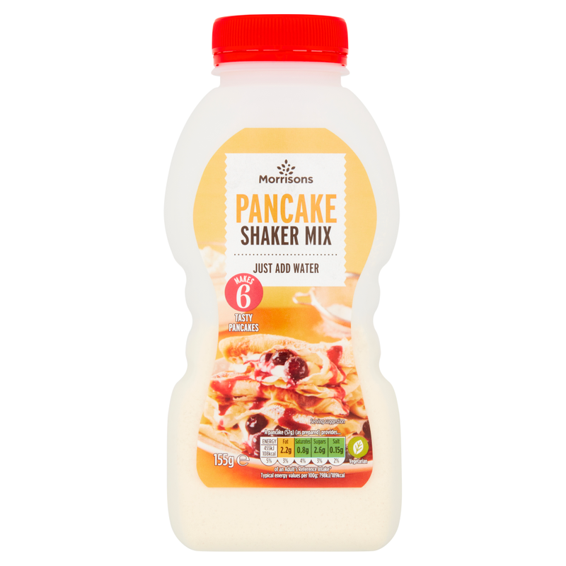 Morrisons Plain Pancake Shaker Bottle 155G