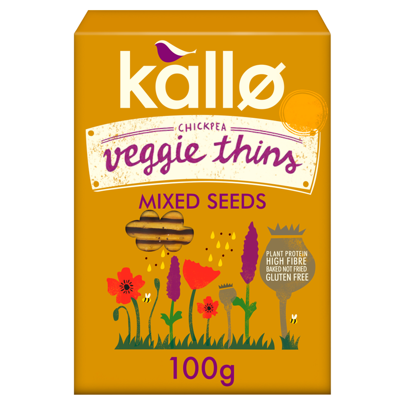 Mixed Seeds Veggie Thins 100g