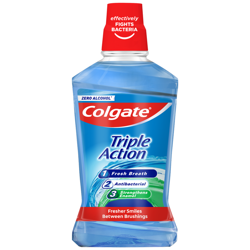 Triple Action Mouthwash Alcohol Free 500ml