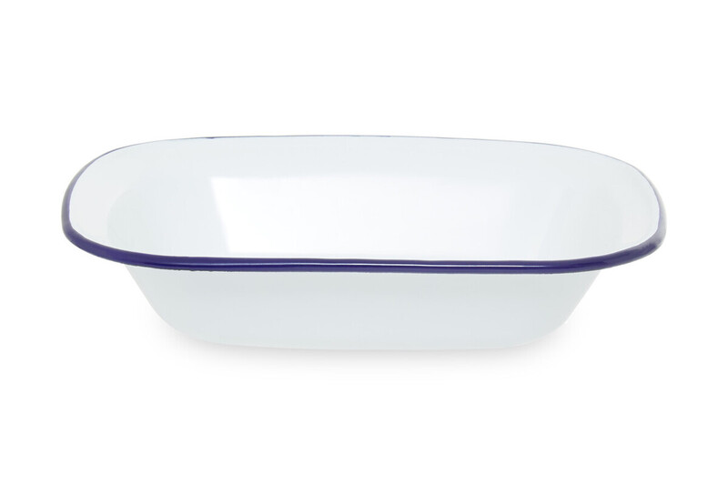 Maison By Premier White/Blue 26Cm Rectangular Pie Dish