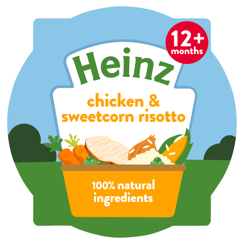 Chicken & Sweetcorn Risotto Baby Food Tray 12+ Months 200g