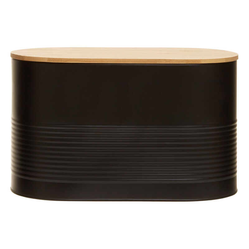 Black Bread Bin