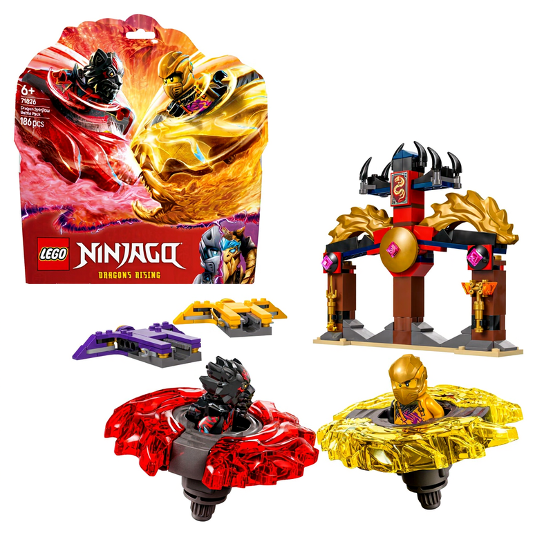 LEGO NINJAGO 71826 Pack de combat de Spinjitzu du Dragon