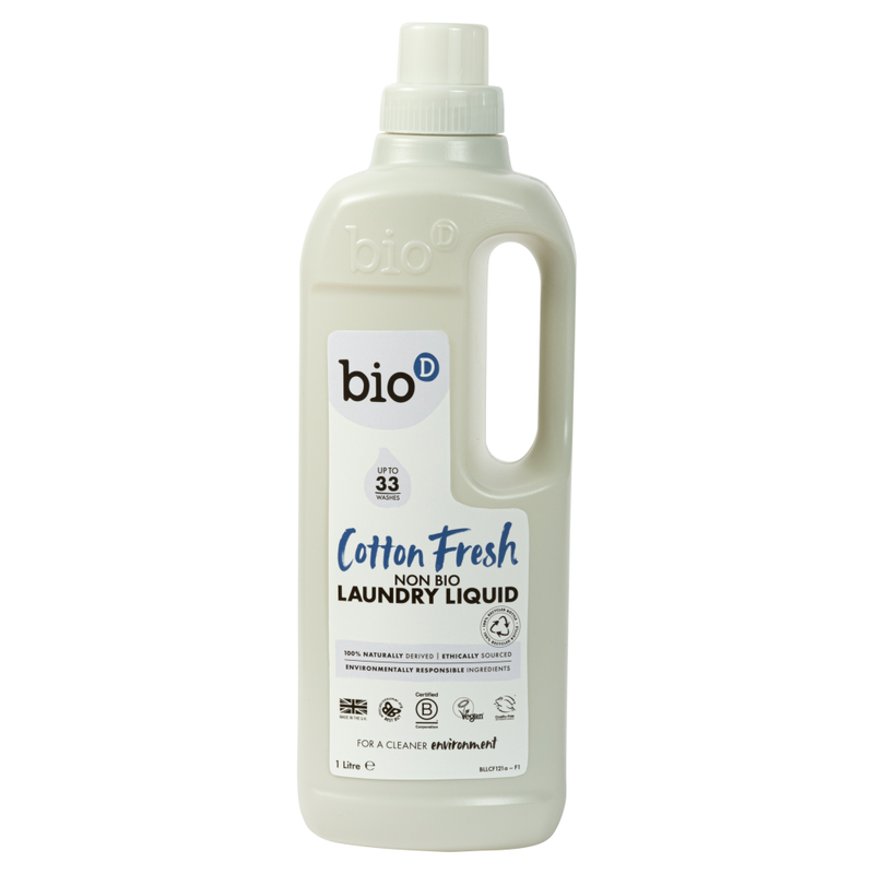 Cotton Fresh Non Bio Laundry Liquid 1l