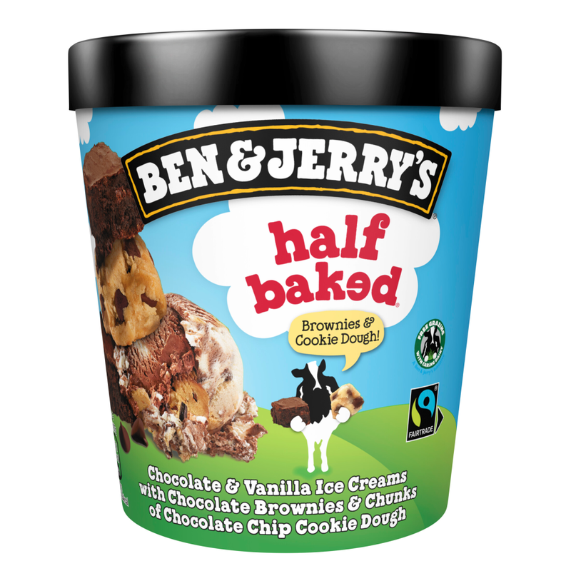 Half Baked Ice Cream 465 ml