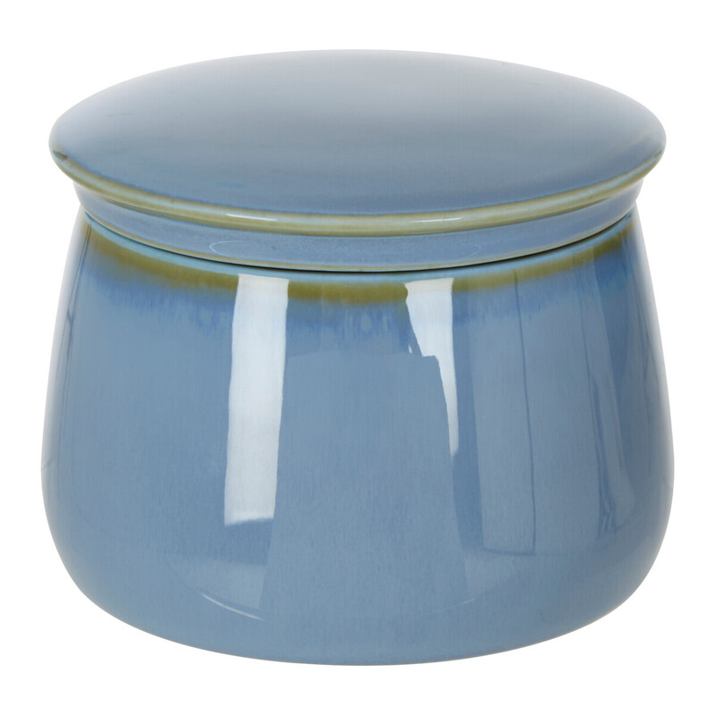 Blue Sugar Pot